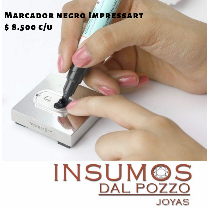 Marcador Negro Impressart