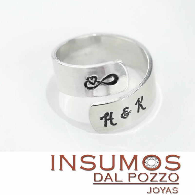 Banda Anillos Aluminio 6,5 mmX 6,8 mm IMPRESSART