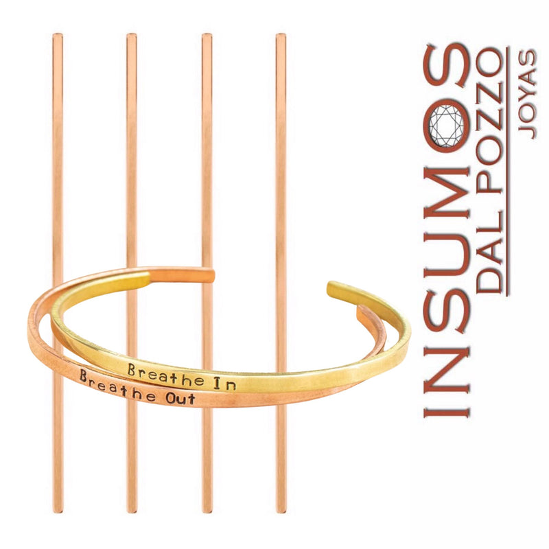 Banda Pulseras Cobre 150 mm X 3 mm IMPRESSART