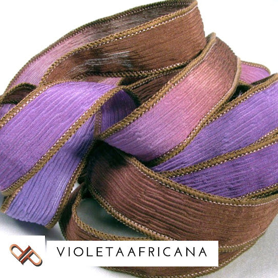 Cinta de Seda tipo 1 VioletaAfricana